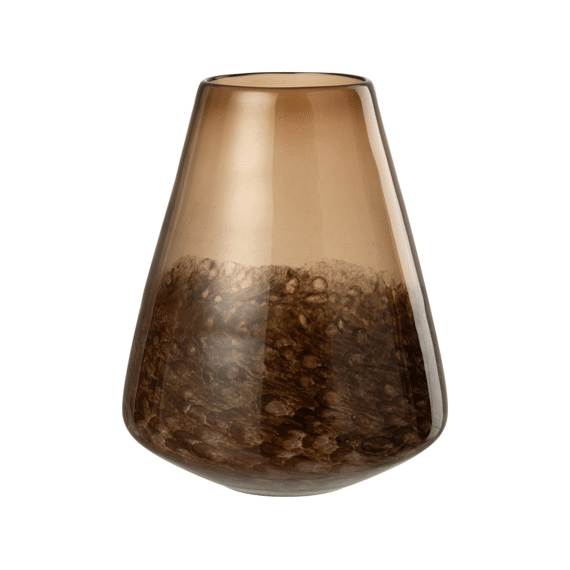 J-line Vaas Kegel Glas Donkerbruin S