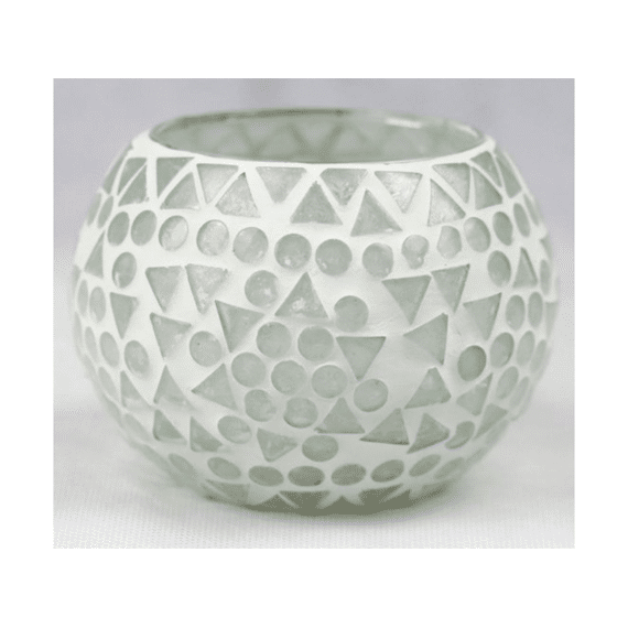 Theelichthouder Mozaïek 10x10x8,5cm