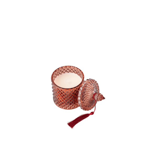 Geurkaars Dek Olive&fra 20u 8,5x8,5x14,5cm