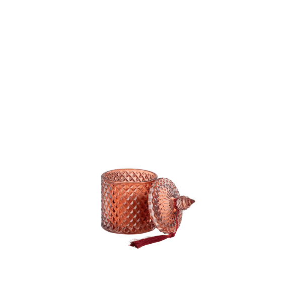 Geurkaars Dek Olive&fra 20u 8,5x8,5x14,5cm