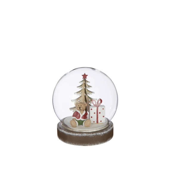 Bal Led Beer Multiplex Wit/rd 12x12x13cm