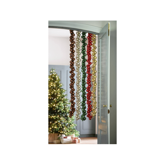 Slinger Kerstbal Plastiek Grn 160x10x10cm