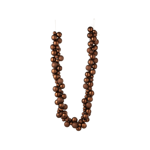 Slinger Kerstbal Plastiek Br 160x10x10cm