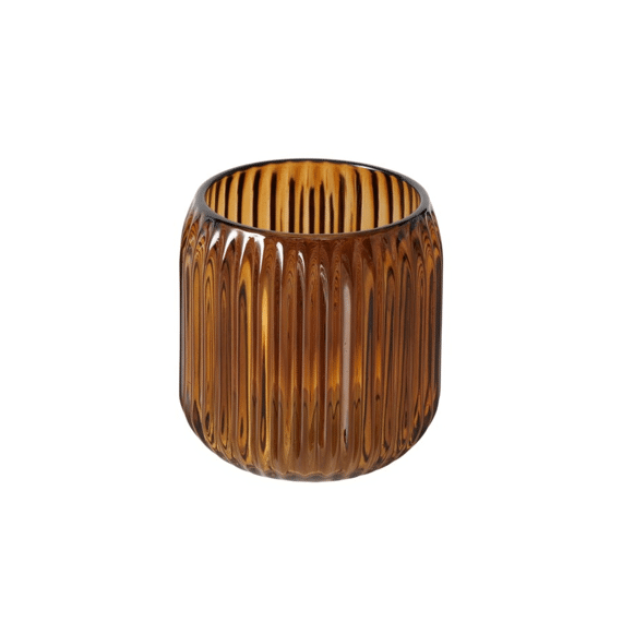 Windlight Remsa Round H 8.5 Cm Glass Lacquered Single-colour Per Stuk