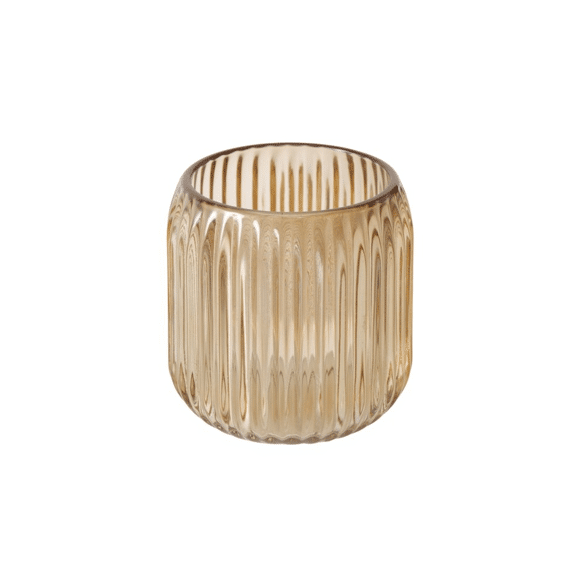 Windlight Remsa Round H 8.5 Cm Glass Lacquered Single-colour Per Stuk