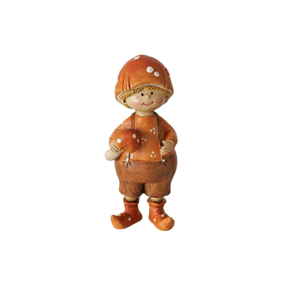 Figurine Tamy Children H 14.2 Cm Polyresin Brown Assotiment Prijs Per Stuk