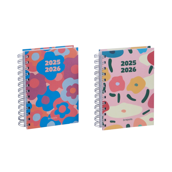 Brepols Schoolagenda 1 Dag 4T  Doodle Dash Assortiment Prijs Per Stuk
