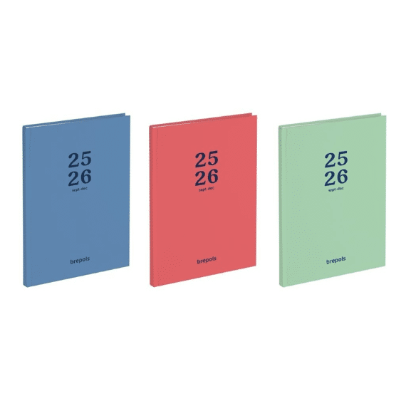 Brepols Agenda Bretime Week 6t Coral Assoritment Prijs Per Stuk