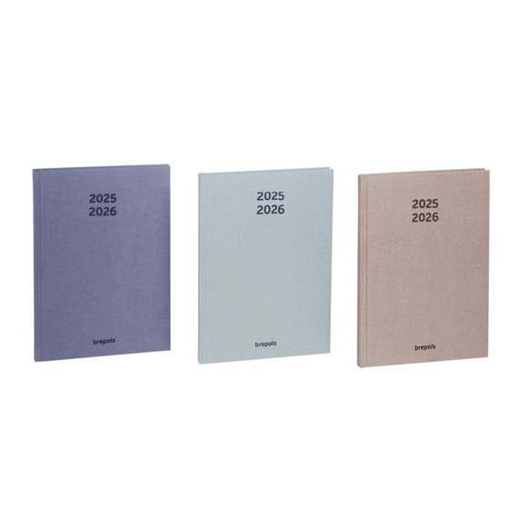 Brepols Agenda Weekly Notes Nature Assortiment Prijs Per Stuk