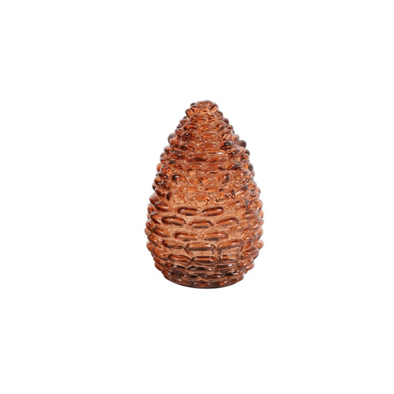 Dennenappel Led Seda S Bruin L10b10h15cm