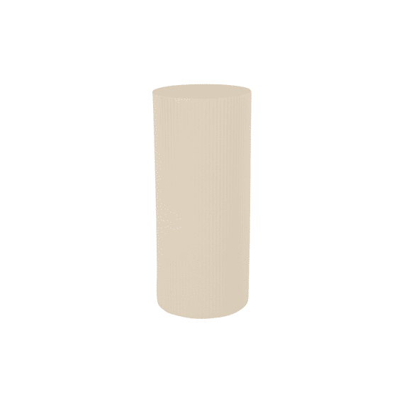 Zuil Rond Bradly S Crème L26b26h60cm