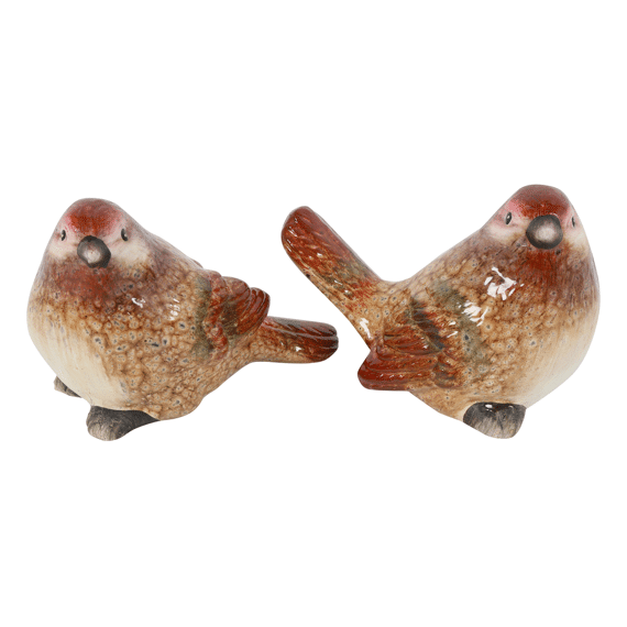 Vogel Dion M Bruin L13,5b7,5h9,5cm Assortiment