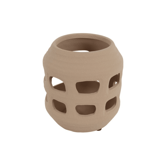 Windlicht Kasba S Beige L16,5b16,5h18cm