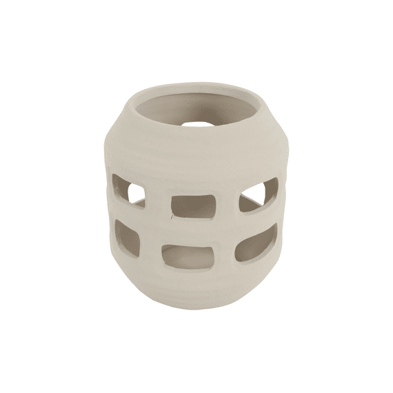 Windlicht Kasba S Crème L16,5b16,5h18cm