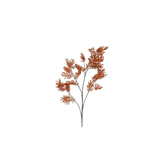 Kunstbloem Spirea Oranje L125b28h7cm