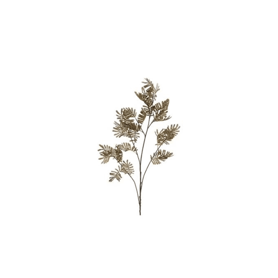 Kunstbloem Spirea Goud L125b28h7cm