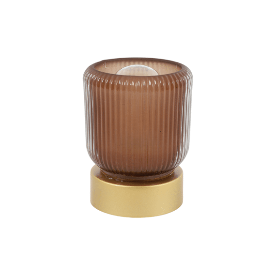 Tafellamp Led Ro Floor S D.bruin L8b8h11cm