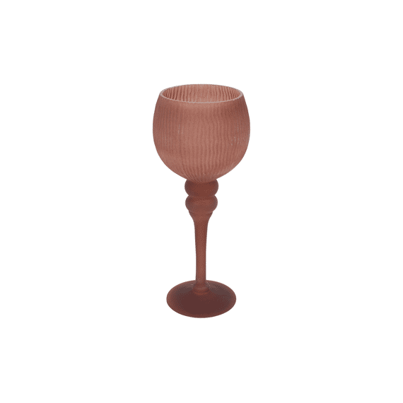 Drinkglas Ro Braid S Bruin L13b13h30cm