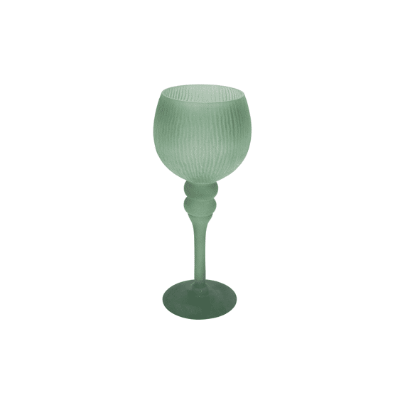 Drinkglas Ro Braid S Groen L13b13h30cm