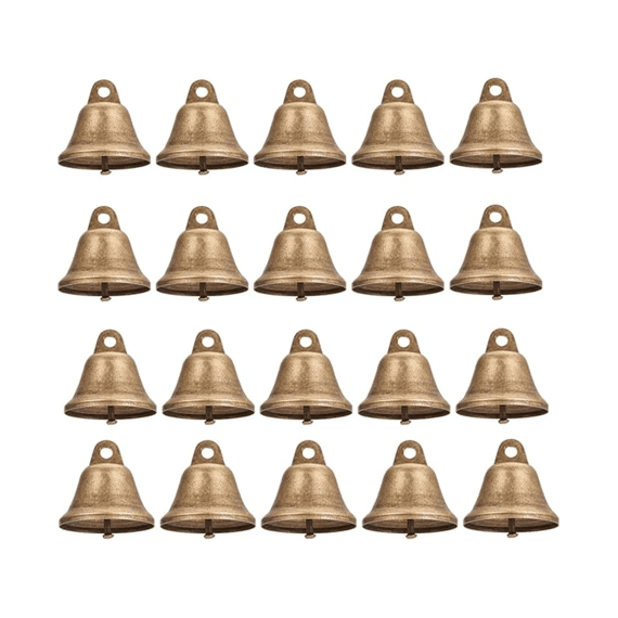 Kersthanger Belletjes Falk Pine S Roest L33b10h6cm