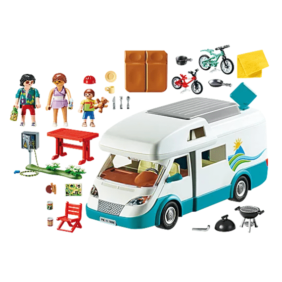 Playmobil 70088 Mobilhome Met Familie