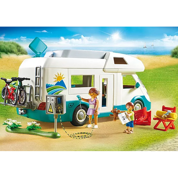 Playmobil 70088 Mobilhome Met Familie