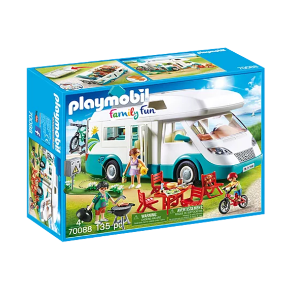 Playmobil 70088 Mobilhome Met Familie