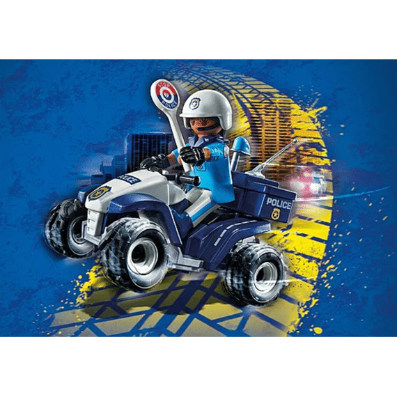 Playmobil 71092 Politie Speed Quad