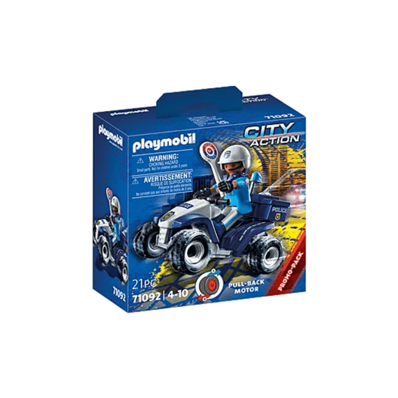 Playmobil 71092 Politie Speed Quad