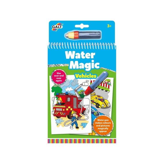 Galt Water Magic Vehicles Tekenboek