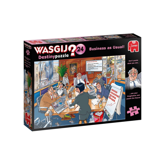 Jumbo Puzzel 1000 Stuks Wasgij Destiny 24 Business As Usual