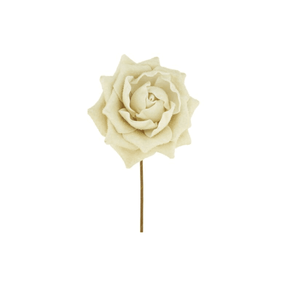 Rose Foam 77x20x20cm Cream