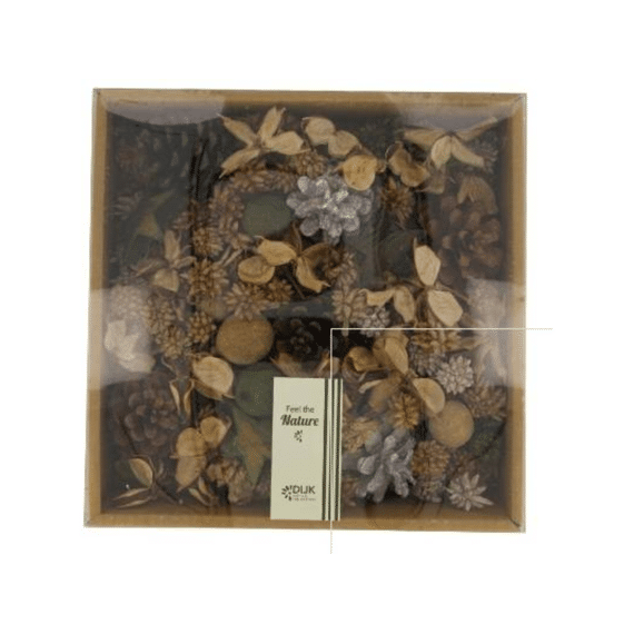 Exotic Mix In Tray Nature 25.5x25.5x7.5cm Green Assortiment