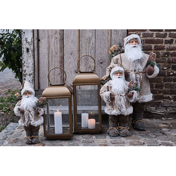 Santa Beige Bruin 25x15xh46cm Polyester