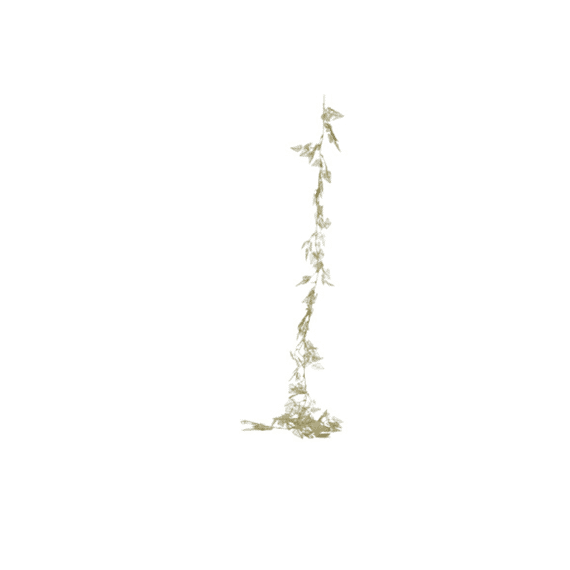 Slinger Leaves Glitter Goud 200cm Kunststof
