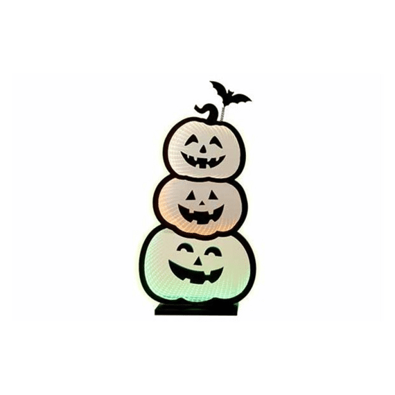 Ledlicht Pumpkins Usb Multikleur 28x8xh55cm Acryl