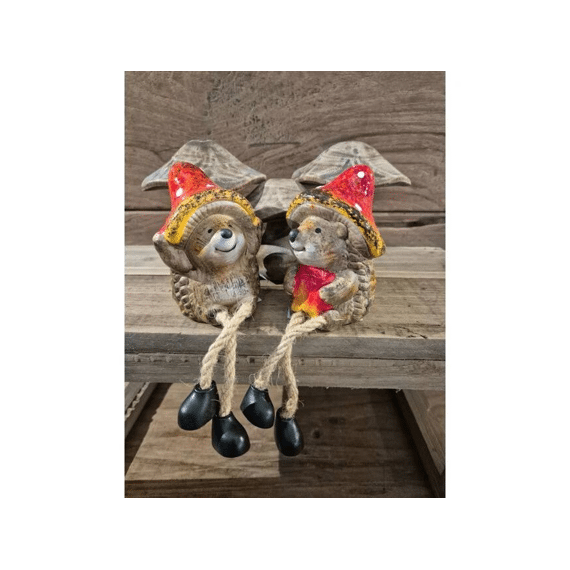 Egel Met Bungelbenen Luc S Bruin L7b7h10cm Assortiment