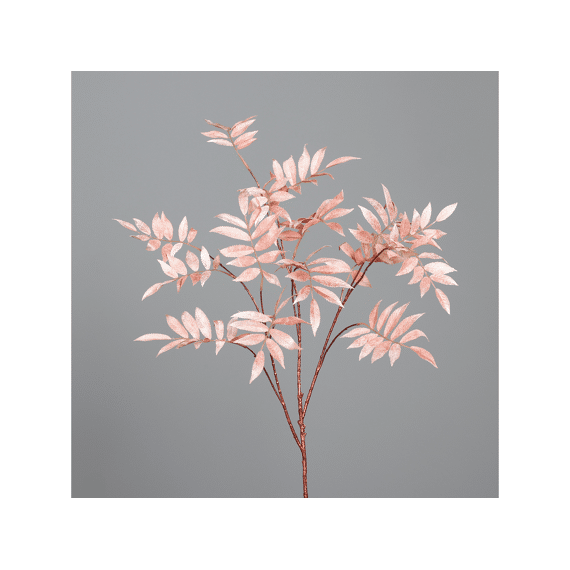 Foliage Branch 100 Cm Light-salmon