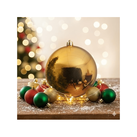 Decorative Branch Garland 120 Cm Gold