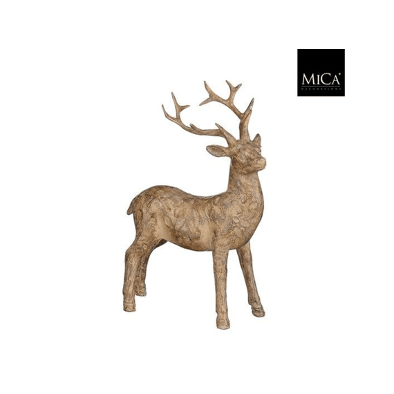Decoratie Rendier Bruin - L18xb8,5xh25cm