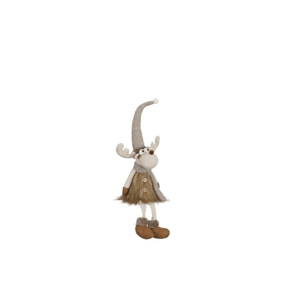 Decoratie Eland Bruin - L20xb14xh59cm