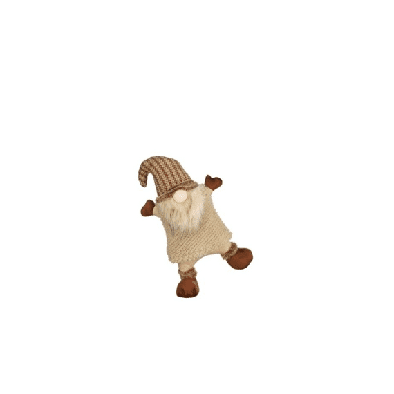 Decoratie Gnoom Bruin - L25xb12xh38cm