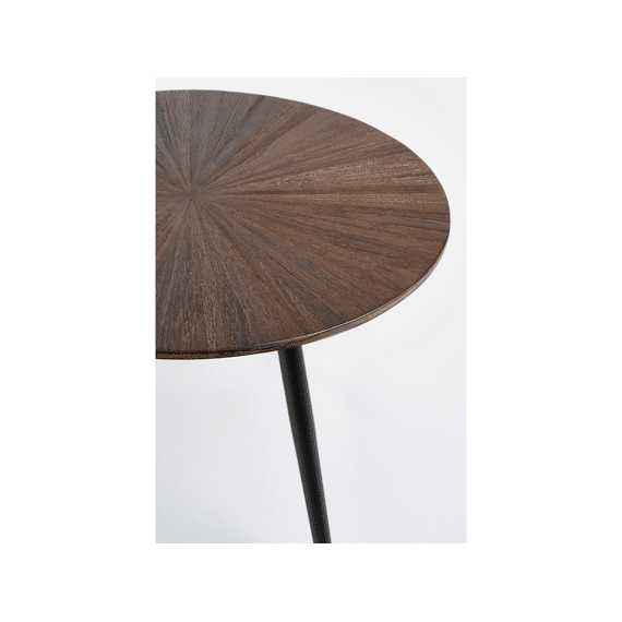 Dane Bijzettafel Bruin - H44xd54cm