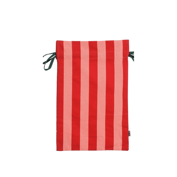 Christmas Tas Streep Rood Groot