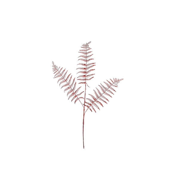 Varenblad Bordeaux - L79cm