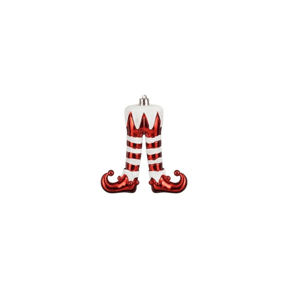 Ornament Elf Rood - L11xb3,5xh13cm