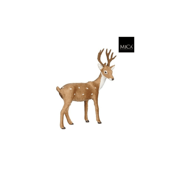 Decoratie Rendier Bruin - L21xb27xh9cm