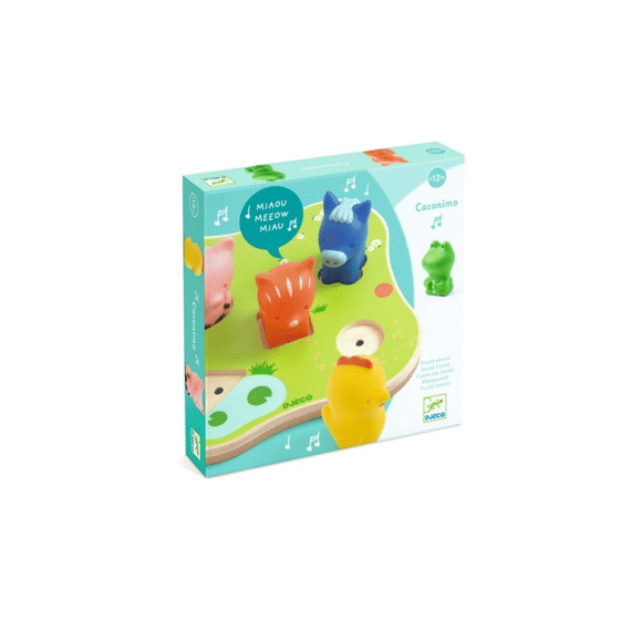 Djeco Puzzel Dierengeluiden Caconimo