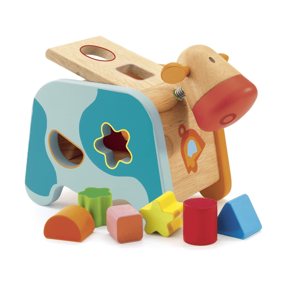Djeco Sorteerbox Cachatou Maggy Koe