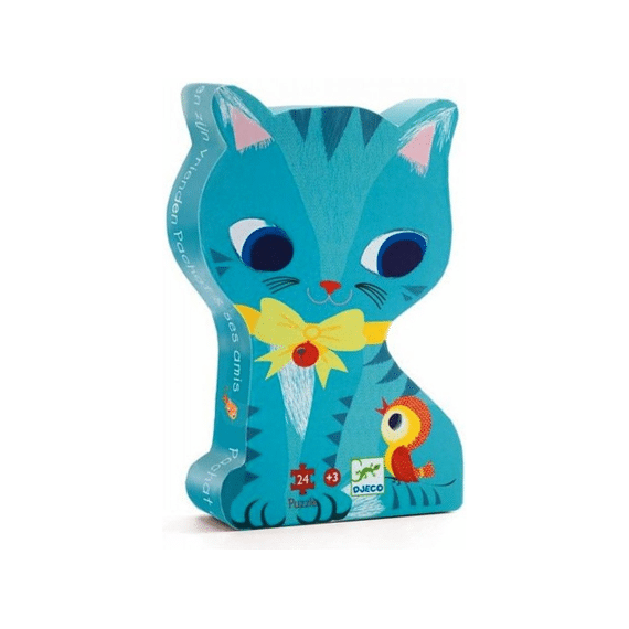 Djeco Puzzel Poes 24st 42x30cm